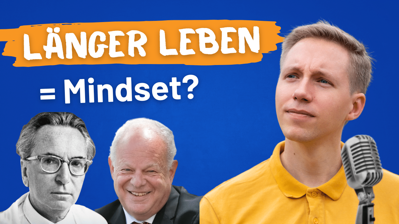 Positive Psychologie: Porträts und Text "Länger Leben = Mindset?"