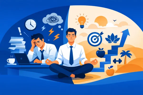 Was hilft gegen Arbeitsstress? 7 wirksame Schritte